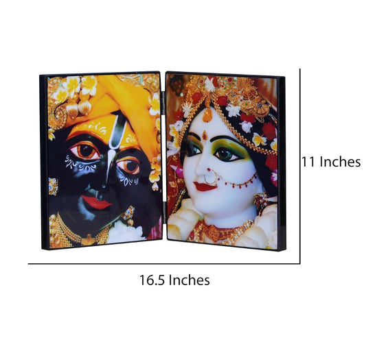 Mayapur Iskcon Radha Madhav, photo frame(11/16 Inch)