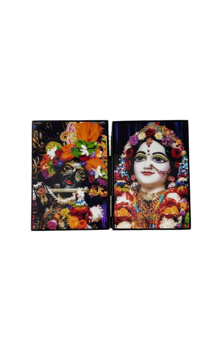 Mayapur Iskcon Radha Madhav, photo frame(5/7 Inch)