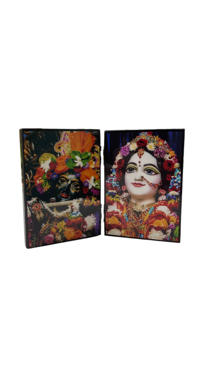 Mayapur Iskcon Radha Madhav, photo frame(5/7 Inch)