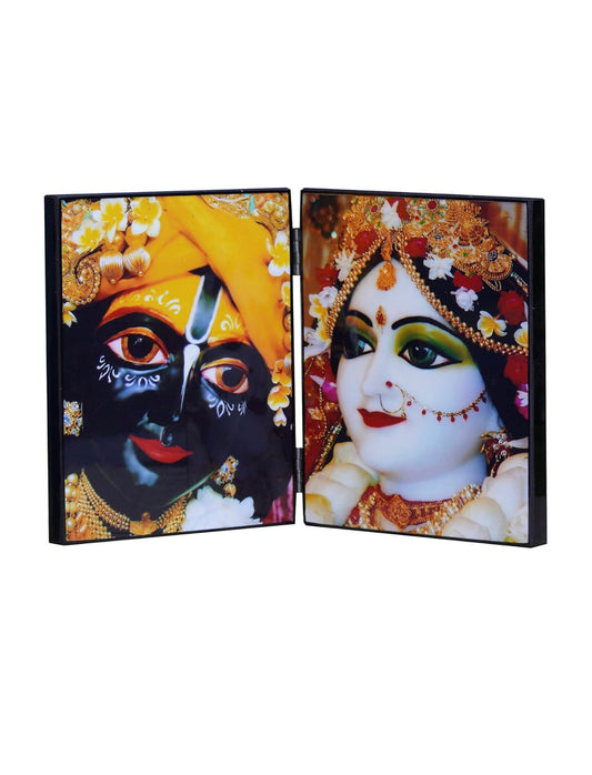 Mayapur Iskcon Radha Madhav, photo frame(11/16 Inch)