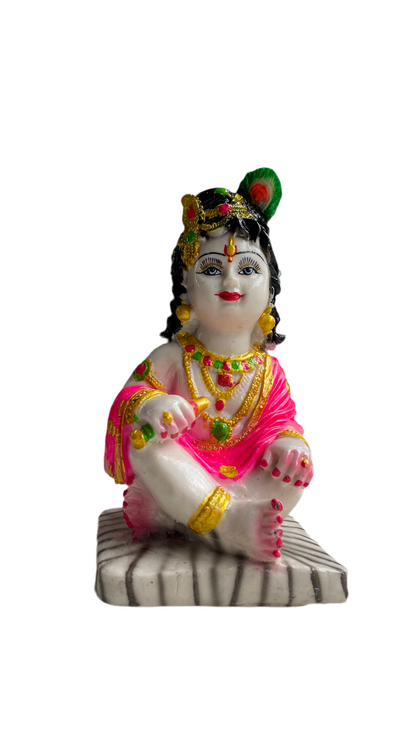 Laddu Gopal Idol made of marble dust